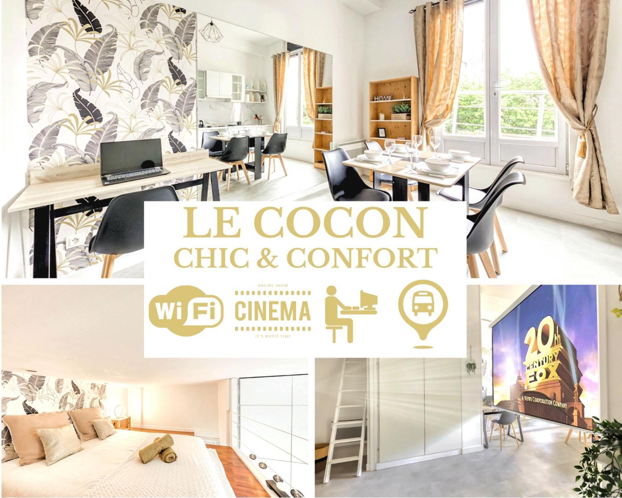 קשאן Le Cocon - Confort - Cinema - Espace De Travail - Netflix & Chill - Proche Paris - Offre Speciale מראה חיצוני תמונה